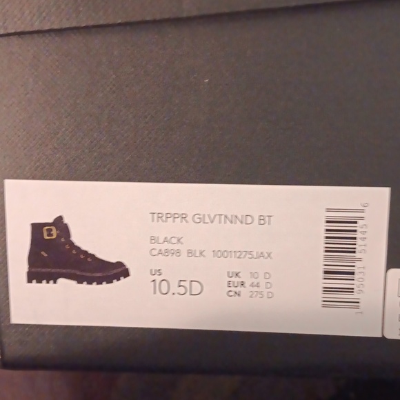 NWT Womens Coach Trooper Mid Top Boots Black Size 10.5 - Picture 6 of 7